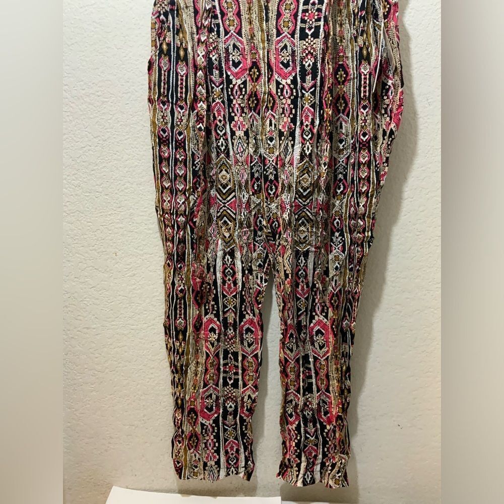 NWT JOE B by Joe Benbasset Womens Size L Pants 100% rayon  Colorful